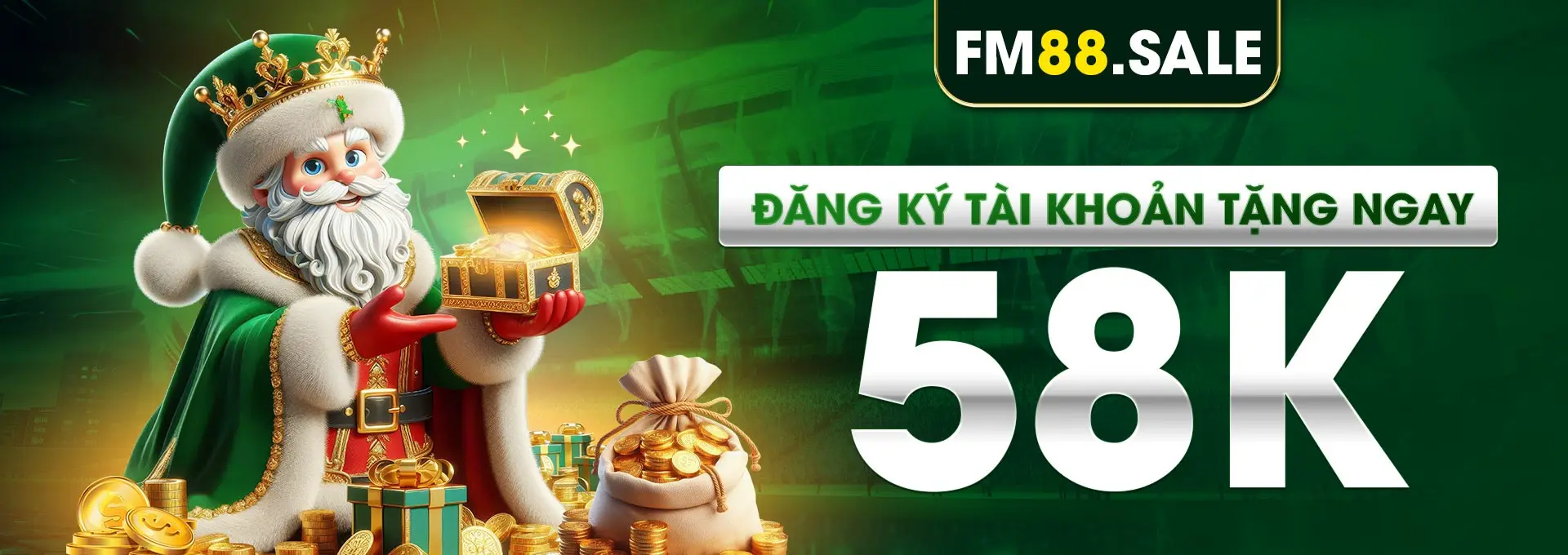 Đăng ký tài khoản tặng ngay 58K